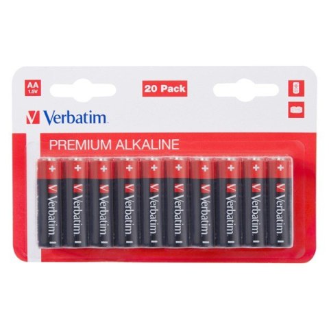 Baterie AA / LR06 1,5 V 20-pack 49877 Baterie AA / LR06 1,5 V 20-pack 49877