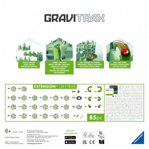 Zestaw uzupełniający Gravitrax Skytrax Zestaw uzupełniający Gravitrax Skytrax