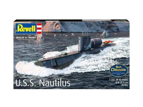 Model plastikowy Statek U.S.S. Nautilus 1/305 Model plastikowy Statek U.S.S. Nautilus 1/305