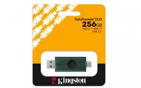 Pendrive Data Traveler DuoG2 256GB USB-A/USB-C 3.2 Gen 1 Pendrive Data Traveler DuoG2 256GB USB-A/USB-C 3.2 Gen 1