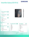 Smartfon Galaxy S25 FE 5G 8/512GB Retail czarny