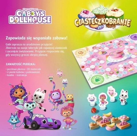 Gra Ciasteczkobranie Koci Domek Gabi Gra Ciasteczkobranie Koci Domek Gabi