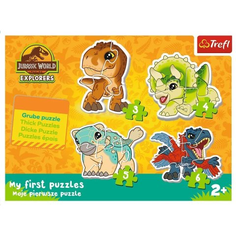 Układanka Baby Classic Urocze dinozaury Jurassic World Układanka Baby Classic Urocze dinozaury Jurassic World