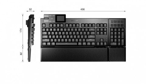 Klawiatura Dark Mount Silent Tactile Klawiatura Dark Mount Silent Tactile
