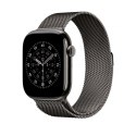 Bransoleta mediolańska w kolorze łupku do koperty 46 mm - rozmiar M/L