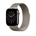 Bransoleta mediolańska w kolorze naturalnym do koperty 46 mm - rozmiar M/L
