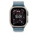Opaska Alpine w kolorze jasnoniebieskim do koperty 49 mm - rozmiar S - elementy z tytanu w kolorze naturalnym