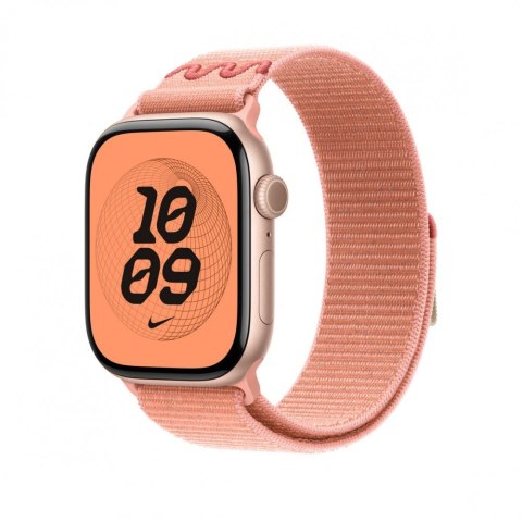 Opaska sportowa Nike w kolorze alpejskiego różu do koperty 46 mm Opaska sportowa Nike w kolorze alpejskiego różu do koperty 46 mm