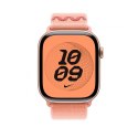 Opaska sportowa Nike w kolorze alpejskiego różu do koperty 46 mm