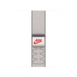 Opaska sportowa Nike w kolorze chmurnym szarym do koperty 40 mm