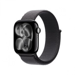 Opaska sportowa w kolorze ciemnoszarym do koperty 42 mm