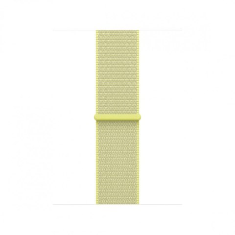 Opaska sportowa w kolorze neonowym żółtym do koperty 40 mm