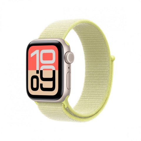 Opaska sportowa w kolorze neonowym żółtym do koperty 40 mm Opaska sportowa w kolorze neonowym żółtym do koperty 40 mm