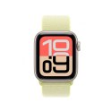 Opaska sportowa w kolorze neonowym żółtym do koperty 40 mm