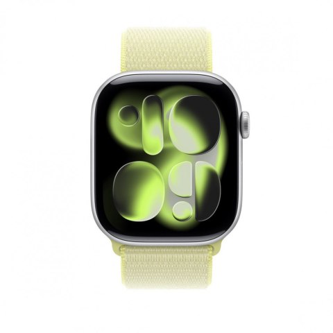 Opaska sportowa w kolorze neonowym żółtym do koperty 46 mm Opaska sportowa w kolorze neonowym żółtym do koperty 46 mm