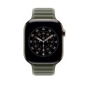Pasek magnetyczny w kolorze brązowej szałwii do koperty 46 mm - rozmiar M/L