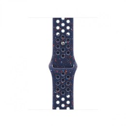 Pasek sportowy Nike w kolorze Blue Ribbon do koperty 42 mm - rozmiar M/L