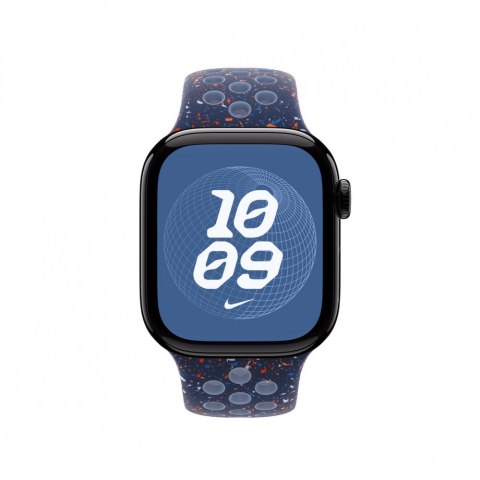Pasek sportowy Nike w kolorze Blue Ribbon do koperty 42 mm - rozmiar S/M Pasek sportowy Nike w kolorze Blue Ribbon do koperty 42 mm - rozmiar S/M