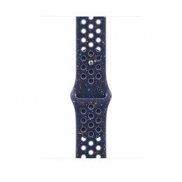 Pasek sportowy Nike w kolorze Blue Ribbon do koperty 46 mm - rozmiar S/M