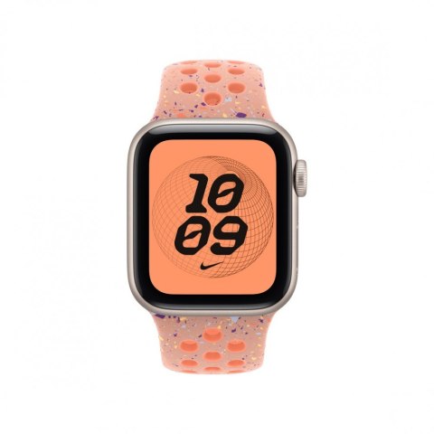 Pasek sportowy Nike w kolorze alpejskiego różu do koperty 40 mm - rozmiar M/L Pasek sportowy Nike w kolorze alpejskiego różu do koperty 40 mm - rozmiar M/L