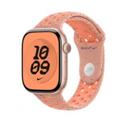 Pasek sportowy Nike w kolorze alpejskiego różu do koperty 46 mm - rozmiar M/L