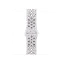 Pasek sportowy Nike w kolorze chmurnym szarym do koperty 42 mm - rozmiar S/M