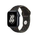 Pasek sportowy Nike w kolorze nocnej czerni do koperty 40 mm - rozmiar S/M