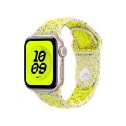 Pasek sportowy Nike w kolorze promiennym zielonożółtym do koperty 40 mm - rozmiar M/L