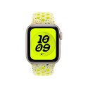 Pasek sportowy Nike w kolorze promiennym zielonożółtym do koperty 40 mm - rozmiar S/M