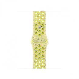 Pasek sportowy Nike w kolorze promiennym zielonożółtym do koperty 42 mm - rozmiar M/L