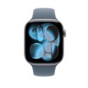 Pasek sportowy w kolorze marynarskiego granatu do koperty 46 mm - rozmiar S/M