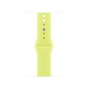 Pasek sportowy w kolorze neonowym żółtym do koperty 42 mm - rozmiar M/L