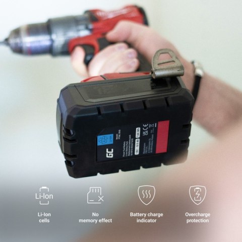 Bateria do elektronarzędzi Milwaukee M18 18V 8Ah Bateria do elektronarzędzi Milwaukee M18 18V 8Ah