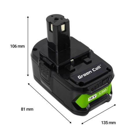 Bateria do elektronarzędzi Ryobi ONE+ 18V 5Ah Bateria do elektronarzędzi Ryobi ONE+ 18V 5Ah