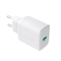 Ładowarka sieciowa USB 30W 1x USB-C BIAŁA