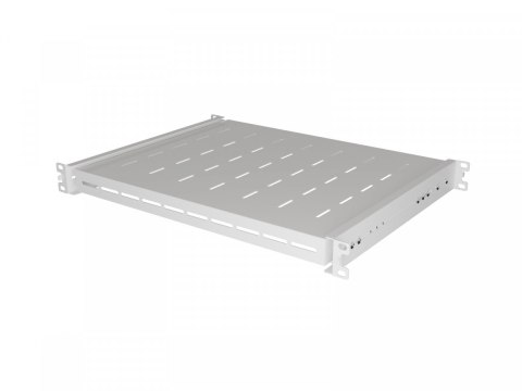 Półka wysuwana do szaf rack 19 cali 350mm szara Półka wysuwana do szaf rack 19 cali 350mm szara