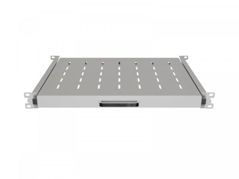 Półka wysuwana do szaf rack 19 cali 350mm szara Półka wysuwana do szaf rack 19 cali 350mm szara