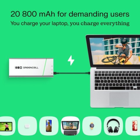 Powerbank 65W PowerPlay 20800mAh PD PL Powerbank 65W PowerPlay 20800mAh PD PL