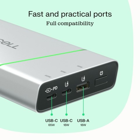 Powerbank 65W PowerPlay 20800mAh PD PL Powerbank 65W PowerPlay 20800mAh PD PL