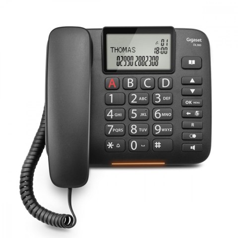 Telefon przewodowy DL380 Telefon przewodowy DL380