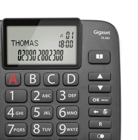 Telefon przewodowy DL380 Telefon przewodowy DL380