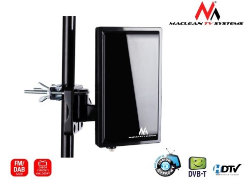 Antena DVB-T/T2 H.265 HEVC wew - zew MCTV-970 Black Antena DVB-T/T2 H.265 HEVC wew - zew MCTV-970 Black
