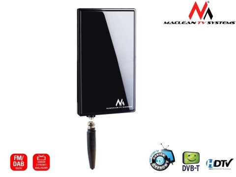 Antena DVB-T/T2 H.265 HEVC wew - zew MCTV-970 Black Antena DVB-T/T2 H.265 HEVC wew - zew MCTV-970 Black