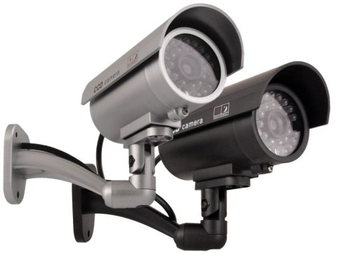 Atrapa kamery IR9000 B IR LED czarna Atrapa kamery IR9000 B IR LED czarna