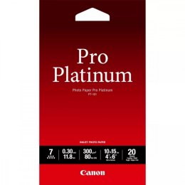 Papier Canon PT-101 Pro Platinum Photo Paper 10x15 20 arkuszy 2768B013
