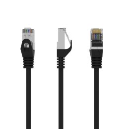 Patch cord ekranowany FTP kat.6 osłonka zalewana 2M czarny