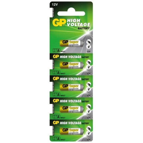 Baterie do pilota samochodowego GP 27A MN27 blister 5 szt.