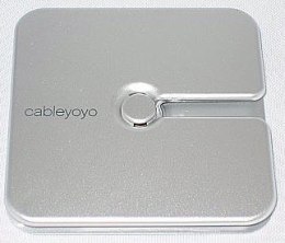 Cableyoyo uchwyt na kable srebrny