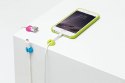 CableDrop mini uchwyty na kabel 9 szt. jaskrawe