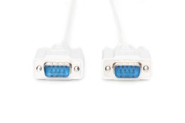 Kabel połączeniowy RS232 1:1 Typ DSUB9/DSUB9 M/M 2m Szary